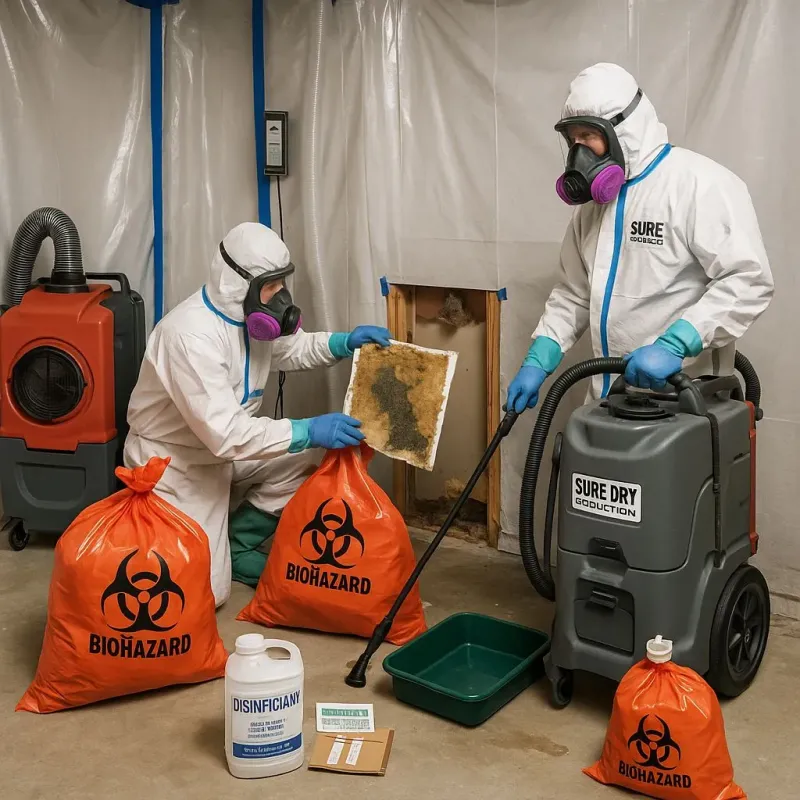 Contaminated Water Handling Protocols process in Hainesville, IL