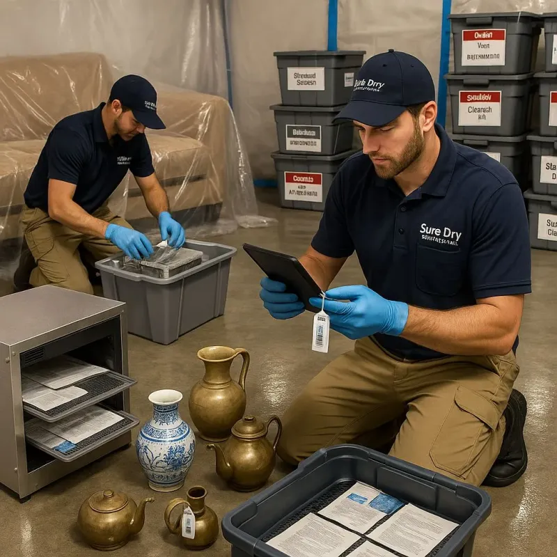 Content Protection and Restoration process in Hainesville, IL
