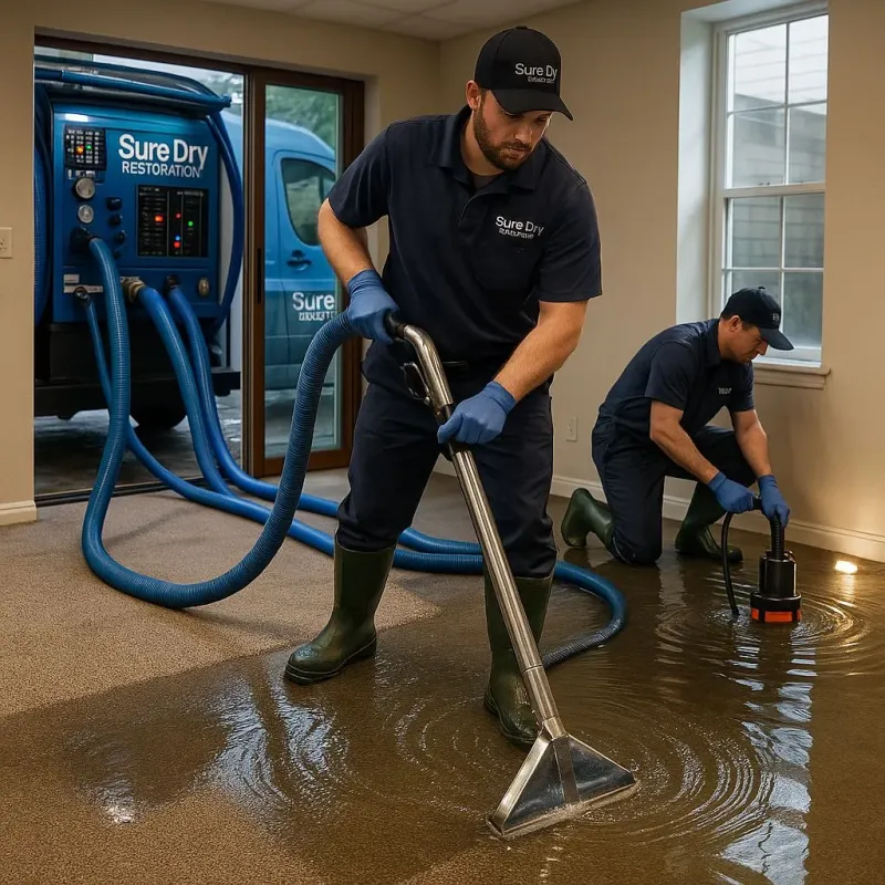 Water Extraction and Removal process in Hainesville, IL
